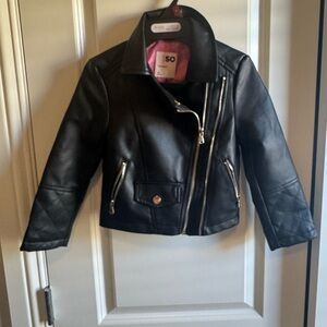 SO Black Jacket with Pink Interior